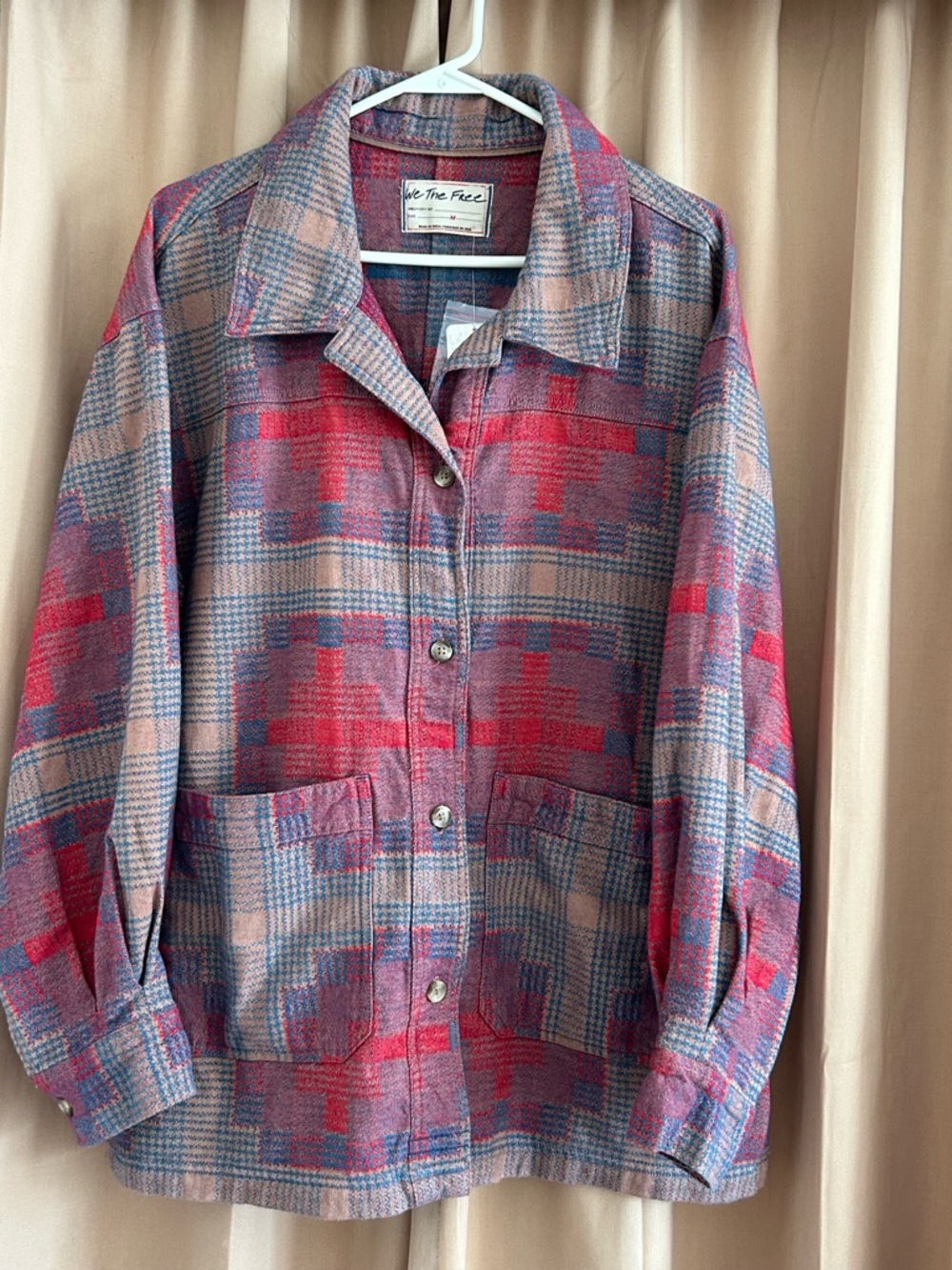 We The Free Keep It Cozy Women’s Button Down Shirt Sz Medium NWT $168 - Picture 2 of 6